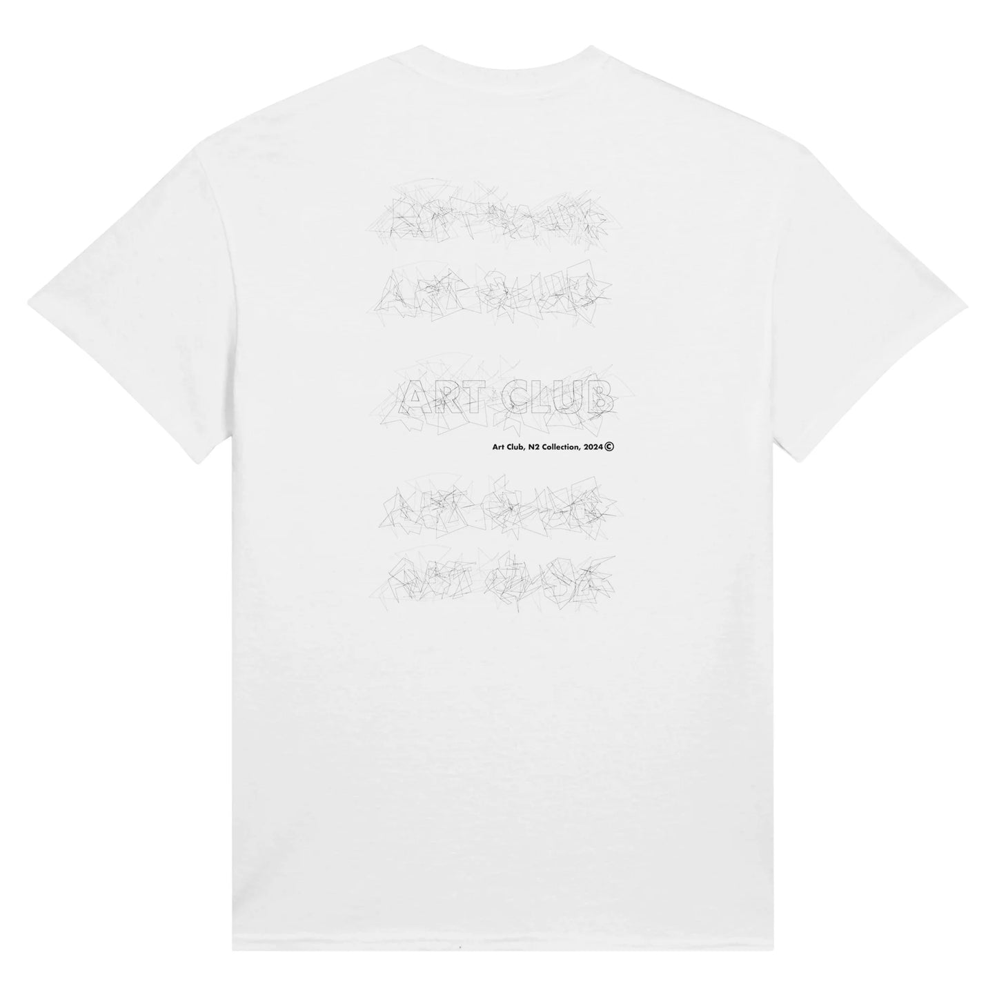 GRAPHIC LINES TEE WHITE