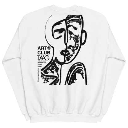 WHITE MAN SWEATSHIRT