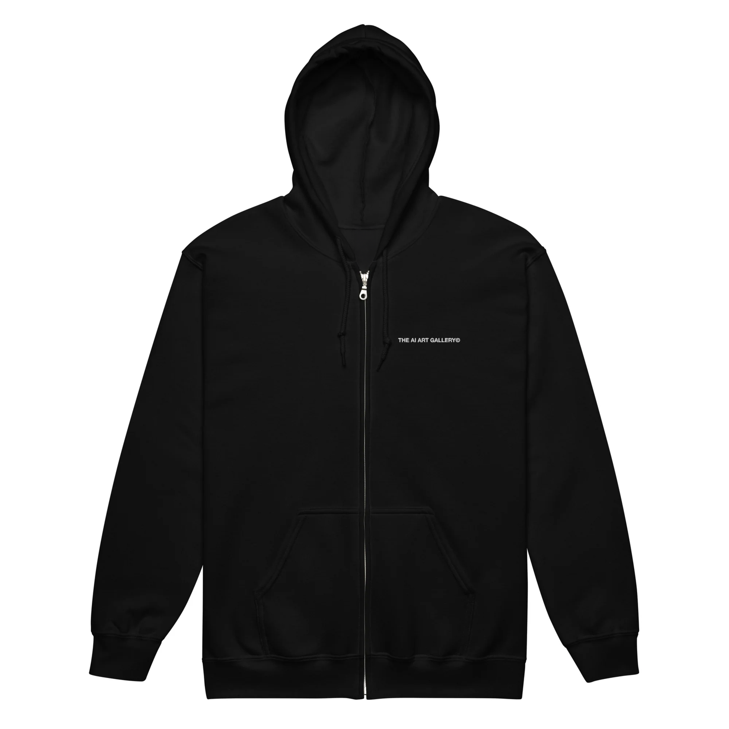 ARTE / heavy blend zip hoodie / Black